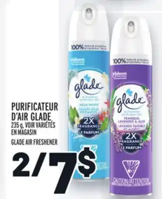 Metro Purificateur d'air glade | glade air freshener offer