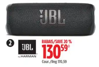 Canadian Tire Jbl flip6 bluetooth speaker, black offer
