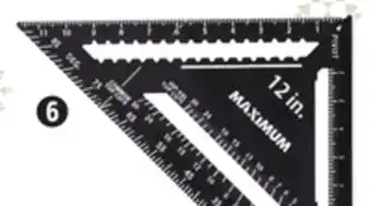 Canadian Tire Maximum plastic heavy-duty abs square, 12-in, black offer