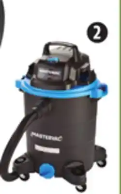 Canadian Tire Mastervac 30l wet/dry vac offer