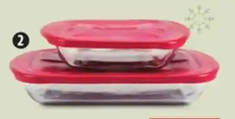 Canadian Tire Anchor hocking 4-pc bake-and-keep set with lids offer