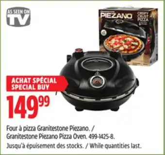 Canadian Tire Granitestone piezano pizza oven offer