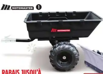 Canadian Tire Selected motomaster utility trailers offer