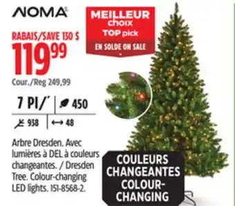 Canadian Tire Noma dresden tree offer
