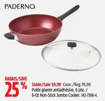 Canadian Tire 6-qt non-stick jumbo cooker offer