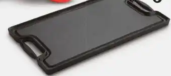 Canadian Tire Cast-iron reversible grill, 20 x 10.5 offer