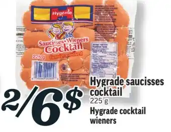 Marché Richelieu Hygrade saucisses cocktail | hygrade cocktail wieners offer