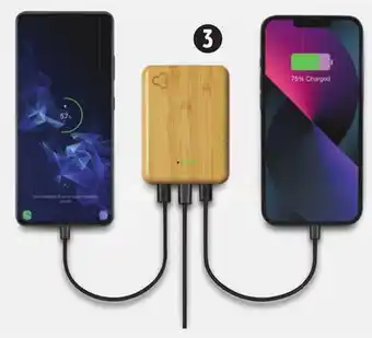 Canadian Tire 10k mah wood power bank offer