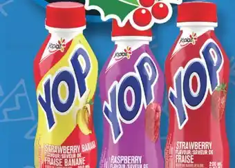 Marché Richelieu Yoplait yogourt à boire yop | yoplait yop drinkable yogurt offer