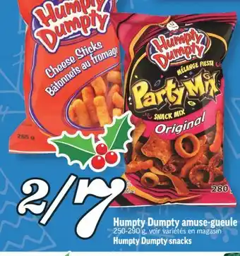 Marché Richelieu Humpty dumpty amuse‑gueule | humpty dumpty snacks offer