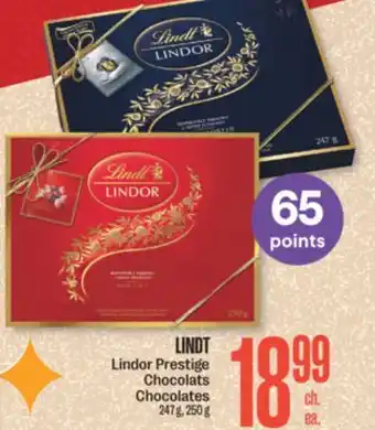 Jean Coutu Lindt lindor prestige chocolats offer