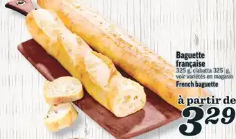Marché Richelieu Baguette française | french baguette offer