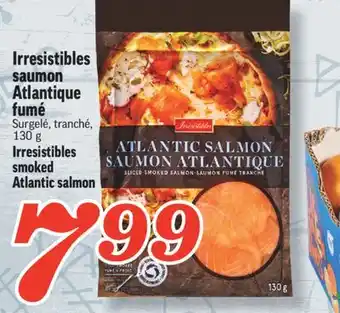 Marché Richelieu Irresistibles saumon atlantique fumé | irresistibles smoked atlantic salmon offer
