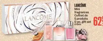 Jean Coutu Lancôme mini fragrances 5-pc. gift set offer