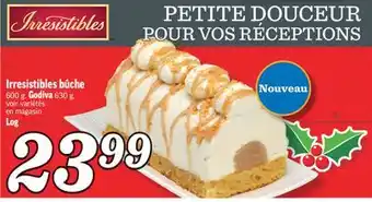 Marché Richelieu Irresistibles bûche offer