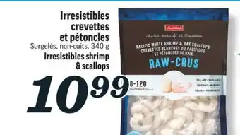 Marché Richelieu Irresistibles crevettes et pétoncles | irresistibles shrimp & scallops offer