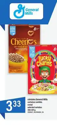 Maxi Céréales general mills, 300-437 g offer