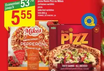 Maxi Pizza resto pizz ou mikes, 520-850 g offer