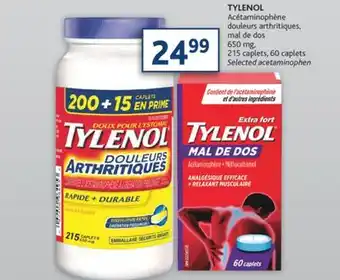 Brunet Tylenol acétaminophène douleurs arthritiques, mal de dos 650 mg offer