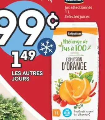 Brunet Selection jus sélectionnés offer