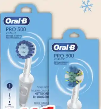 Brunet Oral-b brosses à dents rechargeables ou brossettes de rechange sélectionnées offer