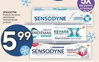Brunet Sensodyne produits dentaires sélectionnés offer