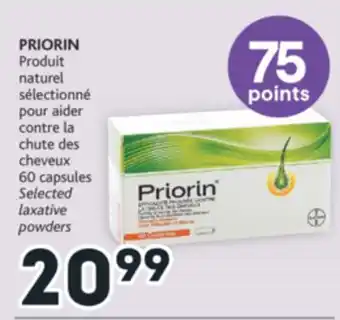 Brunet Priorin produit naturel sélectionné pour aider contre la chute des cheveux offer