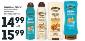 Brunet Hawaiian tropic produits solaires sélectionnés offer