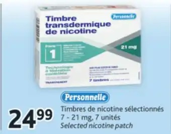 Brunet Personnelle timbres de nicotine sélectionnés offer