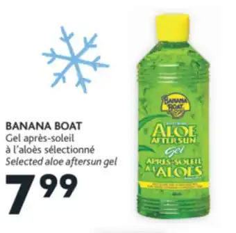Brunet Banana boat gel après-soleil à l'aloès sélectionné offer