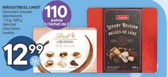Brunet Irresistibles, lindt chocolats, biscuits sélectionnés offer