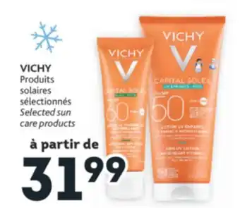 Brunet Vichy produits solaires sélectionnés offer