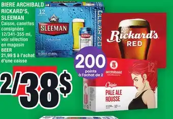 Super C Biere archibald rickard's, sleeman | beer offer