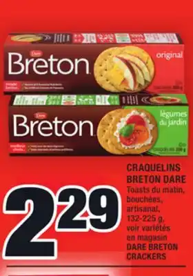 Super C Craquelins breton dare | dare breton crackers offer