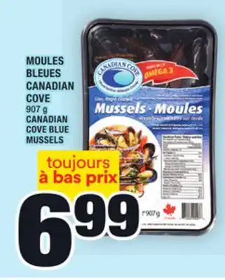 Super C Moules bleues canadian cove | canadian cove blue mussels offer