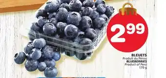Marches Tradition Blueberries offer