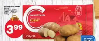 Marches Tradition Russet potatoes offer