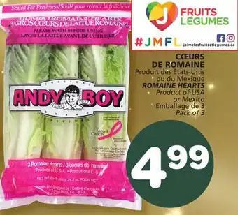 Marches Tradition Romaine hearts offer