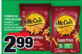 Super C Pommes de terre mccain | mccain potatoes offer