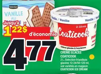 Super C Crème glacée coaticook | coaticook ice cream offer