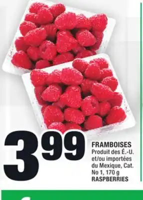 Super C Framboises | raspberries offer