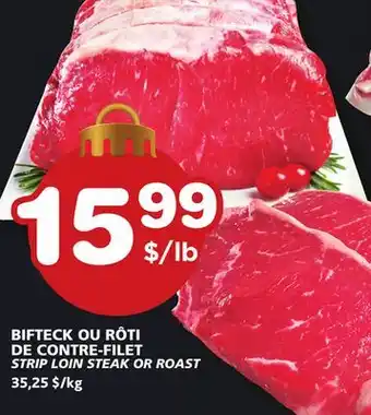 Marches Tradition Strip loin steak or roast offer