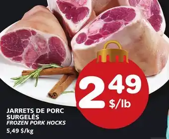 Marches Tradition Frozen pork hocks offer