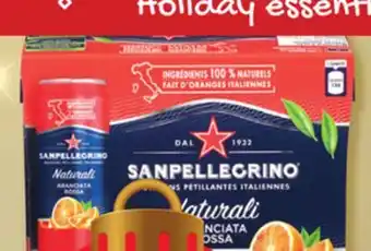 Marches Tradition Sanpellegrino italian sparkling drink offer