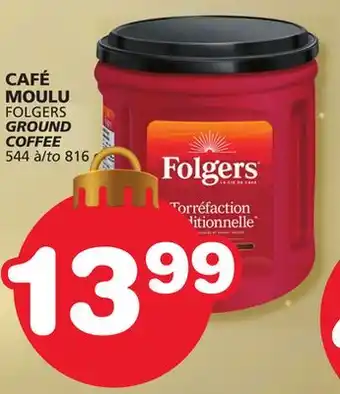 Marches Tradition Folgers ground coffee offer