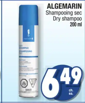 Jean Coutu Algemarin dry shampoo offer
