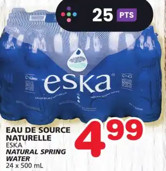 Marches Tradition Eska natural spring water offer