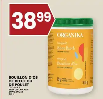 Rachelle-Bery Grocery Organika beef or chicken bone broth offer