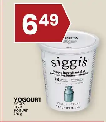 Rachelle-Bery Grocery Siggi's yogurt offer