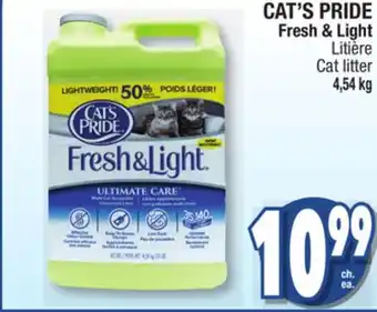 Jean Coutu Cat's pride fresh & light cat litter offer